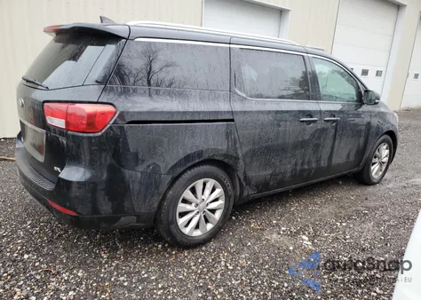 2016 Kia Sedona Ex из США, поврежденный, VIN KNDMC5C14G6108042